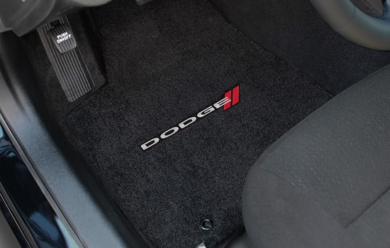 Lloyd Mats Custom Velourtex Carpet Floor Mats For Dodge Magnum – 2-Piece Front Set, Choose Color & Logo